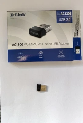 D-Link DWA-182 - Adattatore Wi-Fi USB AC1300 Wi-Fi - Immagine 1 di 4