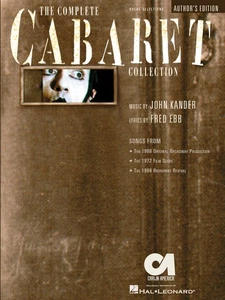 The Complete Cabaret Collection Piano Vocal Sheet Music John Kander Musical Book - Picture 1 of 1