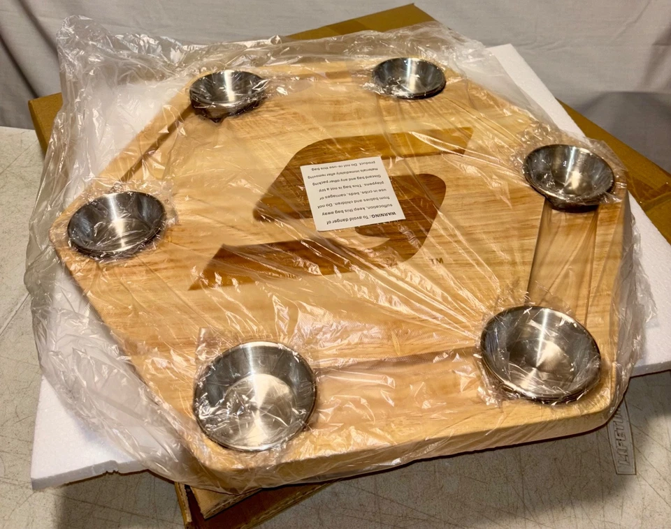 Snap-on Charcuterie Board with Utensils Snack Tray - - SSX22P151