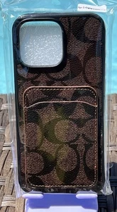 Luxurious Outlet Designer Women's Signature Wallet Case for iPhone 16 Pro Max! - Picture 1 of 1