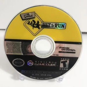 The Simpsons Hit & Run (Nintendo Gamecube) DISC ONLY Loose - Tested - Fast Ship! - Picture 1 of 6