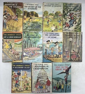 The Bobbsey Twins Lot Of 11 Vintage Mystery Hardcover Books 1980's - Imagen 1 de 17