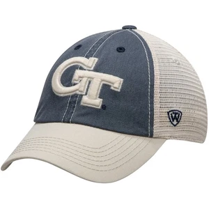 Men's Top of the World Gray/Gold Georgia Tech Yellow Jackets Offroad Trucker - Bild 1 von 5