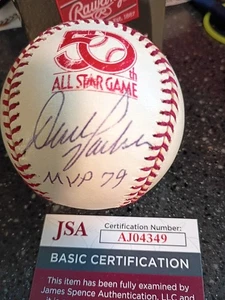 Dave Parker autographed official mlb 1979 all star ball inscribed MVP.. JSA CERT - Picture 1 of 4