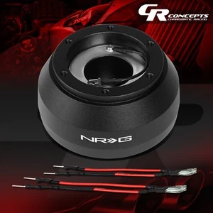 ADAPTADOR DE CUBO DE VOLANTE LIBERACIÓN RÁPIDA NRG 6 ORIFICIOS + RESISTENCIA PARA 15-18 WRX/STI - Imagen 1 de 5