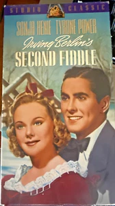 Second Fiddle (VHS) 1939 Irving Berlin musical stars Tyrone Power, Sonja Henie - Picture 1 of 1
