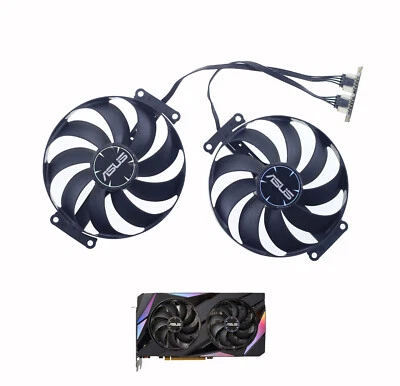 87mm CF9010U12D Graphics card fan for ASUS ATS GeForce RTX 3050-O8G-GAMING - Image 1 of 2