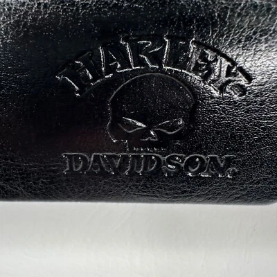 Harley-Davidson Brand Black Eyeglass Case Hard Case Readers Biker - Image 1 of 4