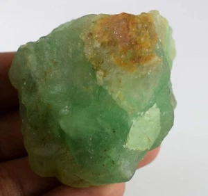 Fluorite verde brasiliana naturale 586 carati/50 mm pietra preziosa grezza investment grade - Foto 1 di 10