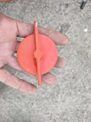 Jaguar XJ6 1988-92 Vanden Plas tapa de llenado de aceite aspecto rojo tapa de válvula Foto 1 de 4