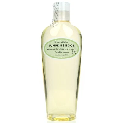 DR. ADORABLE Refined Pumpkin Seed Oil 100% Pure Organic 2oz 4oz 8oz 12oz 16oz up to Gallon
