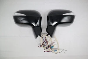 New style Auto~Power Folding Black LED Mirrors W/wiring for HONDA CIVIC~06-2011~ - Picture 1 of 9