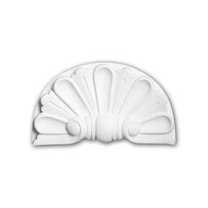 PROFHOME 154006 elemento decorativo borde de puerta decoración de estuco de poliuretano - Imagen 1 de 3