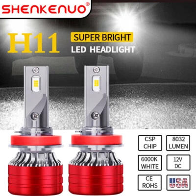 Bombilla LED de haz bajo súper brillante 6000 k blanca para Nissan Versa 2020 Foto 1 de 4