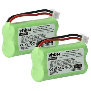 2x Akku für Siemens Gigaset A260 DUO A260 TRIO A265 A345 AL110 700mAh 2,4V - Bild 1 von 9