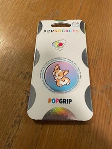 PopSockets PopGrip Animal Phone Grip & Stand with Swappable Top - Cheeky Corgi - Picture 1 of 1