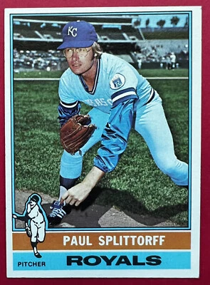 1976 Topps Paul Splittorff #43 Royals ⚾️ NM or Better - Image 1 of 2