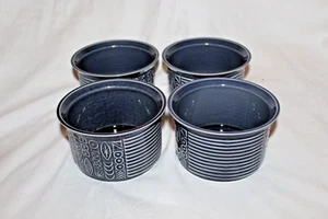 Ciotola Portmeirion Cypher blu scuro anni 60 vintage - Foto 1 di 12