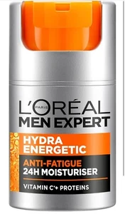 L'Oréal Hydra Energetic Expert Anti-Fatigue Daly Moisturiser With Vitamin C 50ml - Picture 1 of 5