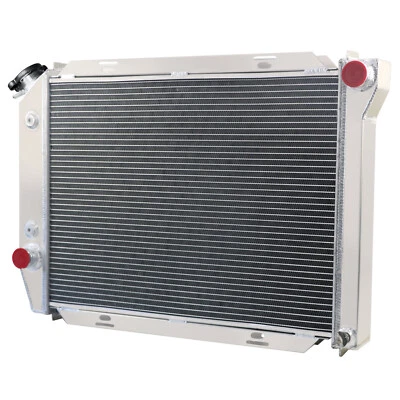 3 ROW ALUMINUM RADIATOR For 1967-68 Ford Galaxie Mercury Colony Park/Marquis Foto 1 de 4