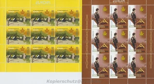 EUROPE CEPT 2007 SCOUTS SCOUTS - MACEDONIA MACEDONIA 430-31 MINI SHEET ** - Picture 1 of 1