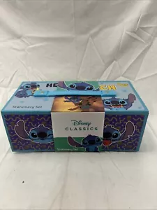 Disney Unisex Stitch Stationary Set Box Of Pens and Markers - Picture 1 of 2