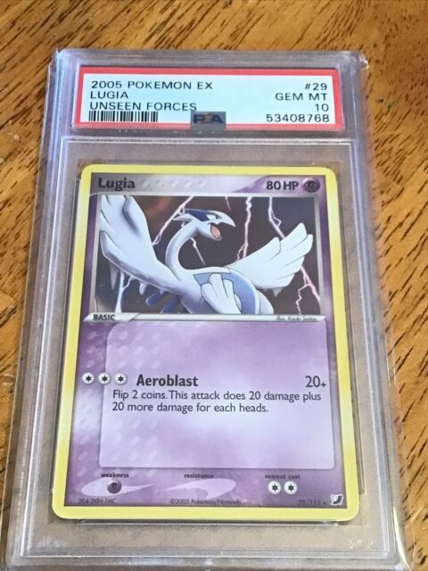 Carta Pokémon: Lugia Luminescente, Jogo de Tabuleiro Pokémon Usado  87029283