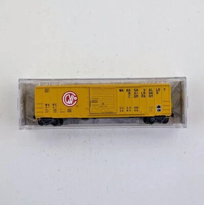 Micro-Trains 02500910 N Scale 50' Rib Side Box Car Single Door - Wabash Valley - Image 1 of 2