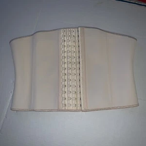 Shaperx Womens Waist Trainer Weight Loss Latex Steel Boned Corset Cincher 4 Hook - Picture 1 of 7