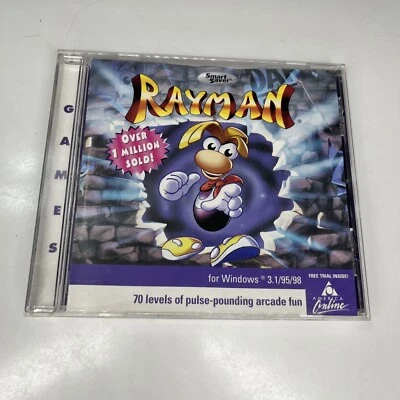 Rayman PC Game For Windows 3.1 & 95 Early Edition 1998 CD-ROM - Image 1 of 4