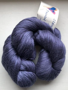 Claudia Hand Painted Yarns SILK LACE in Antique Jeans (Indigo) 100g / 1100 yards - Picture 1 of 4