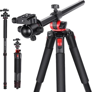NEEWER 72 inch Camera Tripod Monopod with Center Column and Ball Head Aluminum - Picture 1 of 9