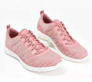Sneakers Skechers Vapor Foam Lite in maglia lavabile rosa scuro 6/M usate - Foto 1 di 1