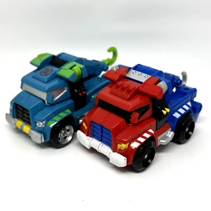 Transformers Playskool Heroes Rescue Bots Hoist The Tow Bot & Optimus 6" Hasbro - Imagen 1 de 24