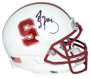 ED McCAFFREY AUTOGRAPHED STANFORD CARDINAL MINI HELMET JSA - Picture 1 of 1