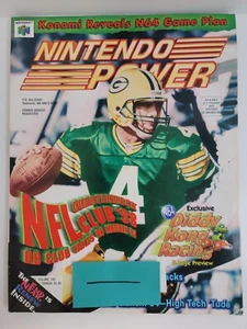 Nintendo Power Volume 102 NFL Quarterback Club Brett Farve - Donkey Kong Racing  - Picture 1 of 3
