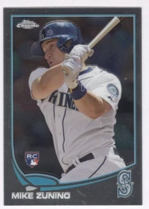 2013 Topps Chrome Mike Zunino Seattle Mariners Rookie Card #MB-19 - Picture 1 of 2