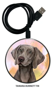 Zoomies Phone and Device Charger - Mouse Grey Weimaraner - Picture 1 of 1