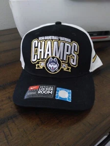NIKE UConn Huskies 2024 Mens Basketball National Champions Locker Room Hat - Picture 1 of 5