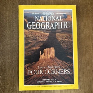 National Geographic Magazine Sept 1996 Four Corners Scotland Gaza Vol 190 No 3 - Picture 1 of 7
