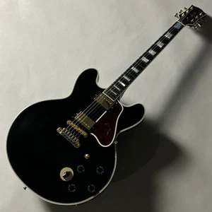 Gibson B.B. King Lucille Ebony Black/4.35Kg 2015 Used Safe delivery from Japan - Picture 1 of 11