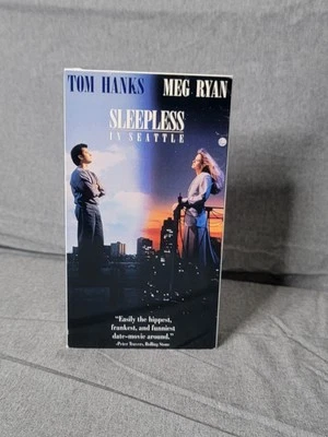 ✅ Sleepless in Seattle (VHS, 1993) - Romantic Comedy Classic Tom Hanks Meg Ryan  - Image 1 of 4