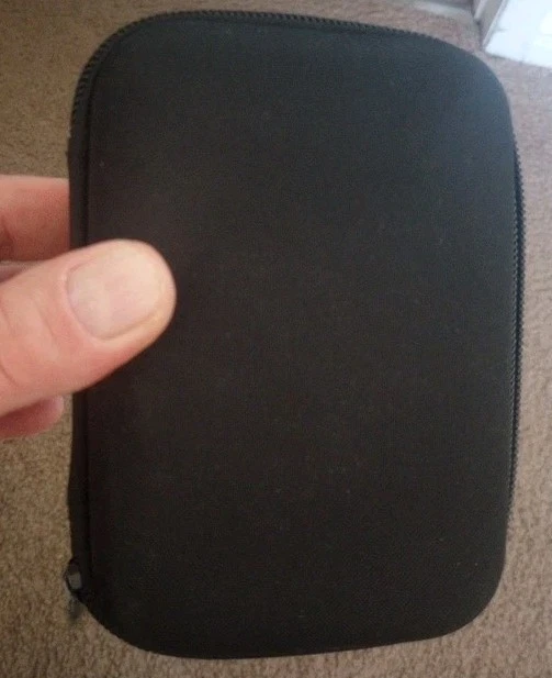 Caixa organizadora carregador fone de ouvido mini estojo bolsa de armazenamento de viagem para cabo de fone de ouvido - Imagem 1 de 1