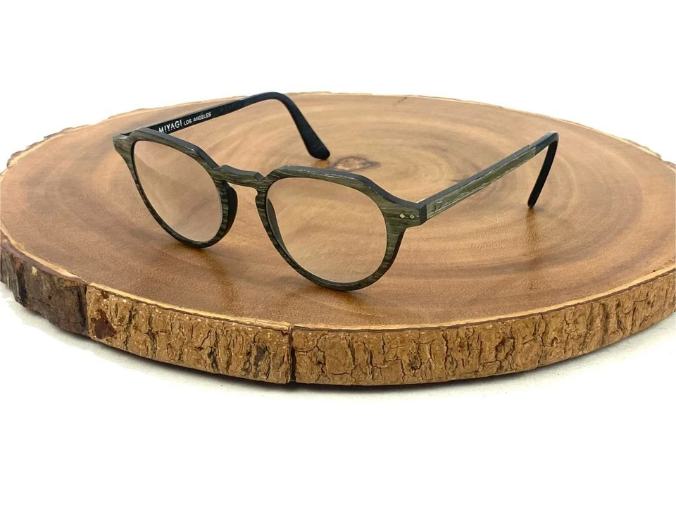Gafas Miyagi Los Angeles Matteo 2650 marco Panto 47 19 140 mm madera grano  Foto 1 de 4