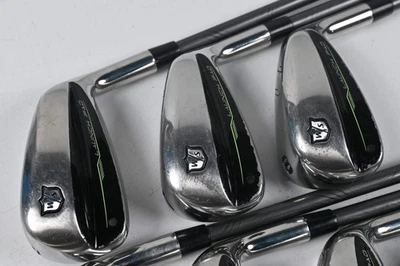 Wilson Launch Pad 2022 Irons / 7-PW+GW+SW / Regular Flex Evenflow 65 Shaft - Image 1 of 4