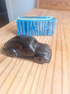 Vintage Volkswagen Avon Pre Electric Shave Black Bottle 1970s Box - Picture 1 of 9