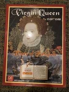 GMT Games: Virgin Queen Wars Of Religion 1559-1598 Erstdruck - unpunched - Bild 1 von 2