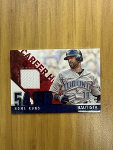 Jose Bautista 2015 Topps Carrera High Relics #CRHJBA Toronto Blue Jays jonrones - Imagen 1 de 2
