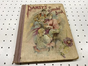 Vintage 1891 Pansy's Sunday Book Mrs G.R. Alden Illustrated Hardcover D. Lothrop - Picture 1 of 11