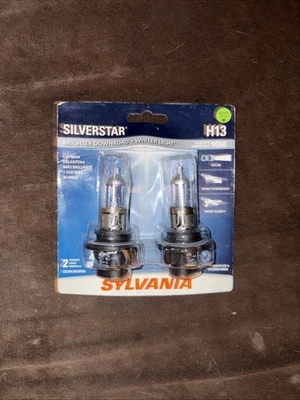 Paquete de 2 faros halógenos SilverStar Sylvania H13 (también se adapta a 9008) Foto 1 de 2